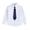 Navy, variant on Dpytoraw Long Sleeve Dress Shirt For Boys Classic White Formal School Top Comfortable Kids Button Down Shirt Boys Long Sleeve Button Up Shirts Size 2-3 years