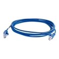 thumbnail image 2 of C2G Ethernet CAT 6 Cat6 Câble de 8 Pi - Slim - Snagless Unshielded (UTP) - Bleu - Câble de Raccordement - RJ-45 (M) à RJ-45 (M) - 8 Pi - UTP - - Moulé, Sans Accrochage - Bleu, 2 of 4