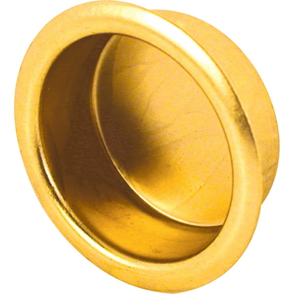 Brass Finger Pull 3/4 in. (4-pack)