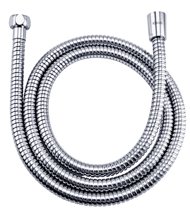 Klabb W-150 Shower Hose, 59 Inches Extra Long Chrome Handheld Shower Head Hose With Brass insert and nut.59 inches can extend to 70 inches