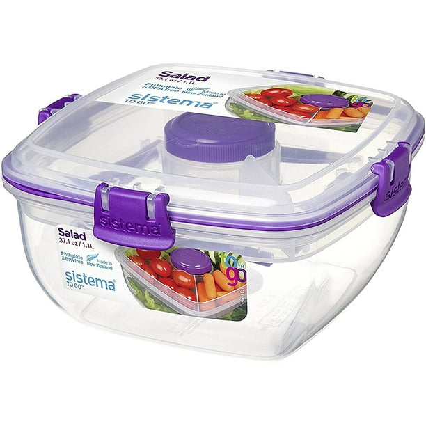 Newell Brands Sistema SALAD TO GO 4pk