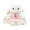 A004- Princess Dress Lamb, variant on Lamb Stuffed Animal, Sheep Stuffed Animal, Plush Stuffed Animals, 8 In, Green Stuffed Animal, Nursery Decor for Girls, Girls Bedroom Decor, Small Glass Vase Charm, Soft Fuzzy