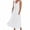 White, variant on Wlynlyn Dresses for Women Casual Summer Sleeveless V Neck Buttons Flowy Maxi Dress Solid Color Elegant A-Line Sundress with Pockets