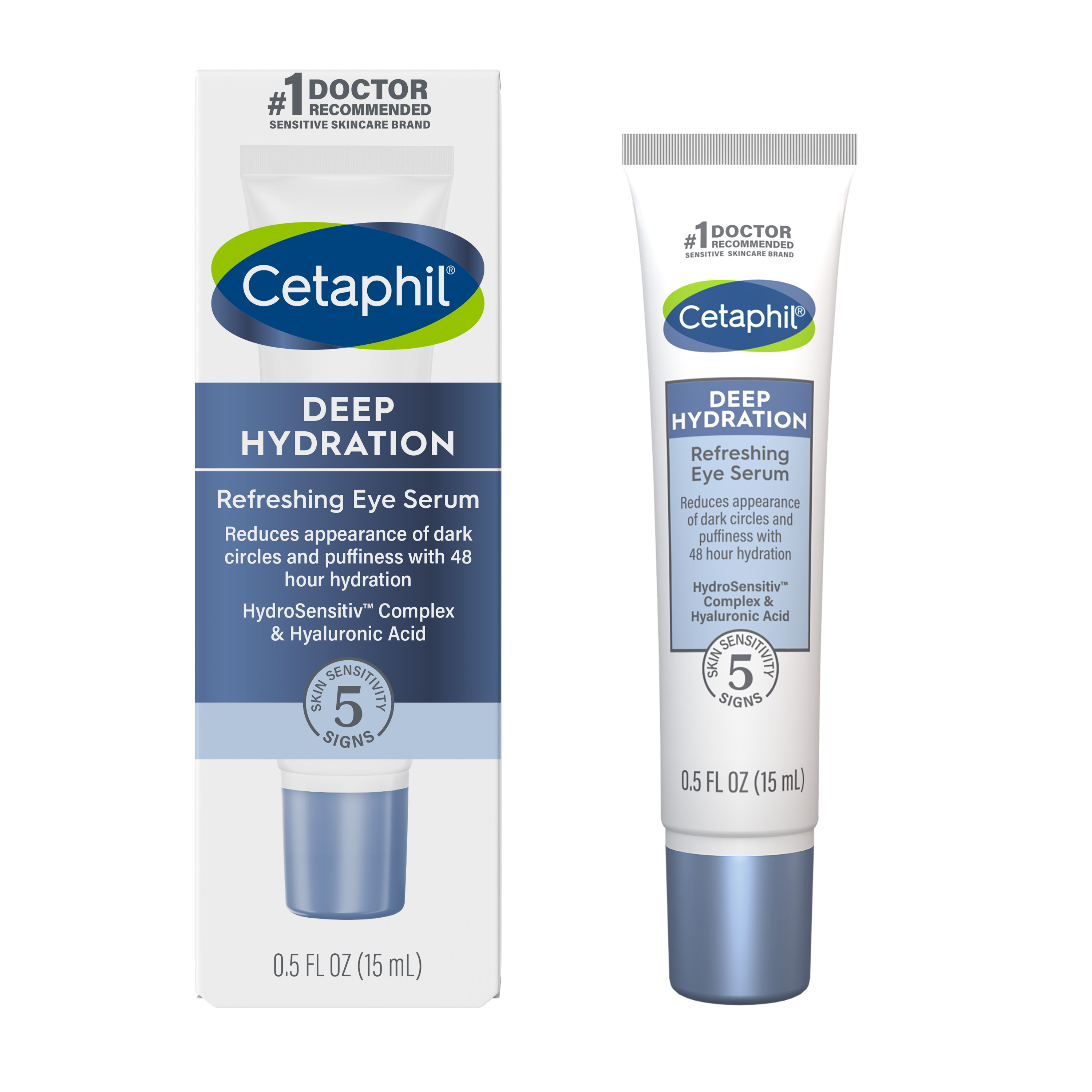 Cetaphil Deep Hydration Refreshing Eye Serum With Hyaluronic Acid