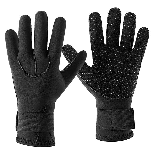 Guantes de Neopreno de 3 mm Guantes de Traje de Neopreno Guantes de Buceo de Buceo de Invierno Guantes de Surf de Invierno Anti -Slip Guantes para Picar Rafeando Rafting en Kayak