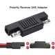 thumbnail image 3 of 12V/24V Solar SAE Polarity Reverse Adapter Male to SAE Battery Conversion Connector Solar Male Adapter Plug Head Panel Cabl I7A8, 3 of 5