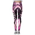 thumbnail image 5 of Halloween Leggings For Women Spiderweb Print Squat Proof Active Soft Leggings for Workout Gym Casual, 5 of 5