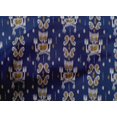 thumbnail image 4 of oneOone Cotton Poplin Fabric Paisley Ikat Printed Craft Fabric BTY 42 Inch Wide, 4 of 4