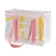 thumbnail image 1 of Bolsa de mano transparente Fernando impermeable para juegos deportivos Mango rosa, 1 of 8