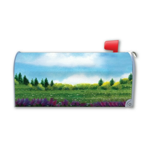 Seasons Field Summer Mailbox Cover Magnet
