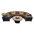 thumbnail image 1 of TK Classics Barbados Wicker 6 Piece Patio Conversation Set with Cup Table and 2 Sets of Cushion Covers, 1 of 2