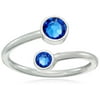 Wrap Birthstone Stackable Ring - A16RW14S