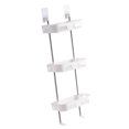 thumbnail image 1 of Estante de baño de 1/2/3 capa estante de almacenamient baño, estante de montado en pared, soporte para toals de papel higiénico, or 3 niveles de Baoblaze Caddy de ducha para baño, 1 of 8