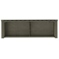 thumbnail image 6 of Brooklyn 48 inch Wide Solid Wood Contemporary Entryway Storage Bench in Farmhouse Grey, 6 of 11