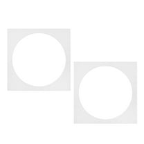 PTOOTP Photo Frame Mats White Paper Material 2 Pieces Perfect Alignment for Crafting and Framing