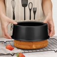 thumbnail image 2 of Moule à Gâteau Rond 6 Pouces Fond Amovible Ensemble de 2, Moules à Gâteau Ronds pour Mariage / Anniversaire / Noël Ensemble de Moules à Gâteau Rond avec Base Amovible, 2 of 5