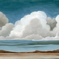 thumbnail image 2 of Popp, Grace 26x26 White Modern Wood Framed Museum Art Print Titled - Wide Plains I, 2 of 4