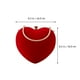 thumbnail image 3 of 1 bolso de mano portátil con forma de corazón, bolso de noche sin cadena (rojo), 3 of 5
