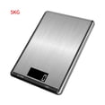 thumbnail image 2 of Ruiboury 5/10Kg Digital Kitchen Food Scale Electronic Balance Stainless Steel No.01, 2 of 6
