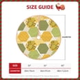 thumbnail image 2 of Haiem Bee honey Pattern Christmas Tree Skirt Merry Christmas Party Christmas Tree Decoration,New Year Decorations-30", 2 of 6