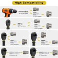 thumbnail image 3 of Kit extractor de pernos ANPUDS, 24 piezas, 1/2 y 3/8, Drive Impact, 3 of 7