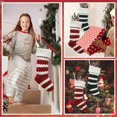thumbnail image 3 of Decoraciones navideñas Calcetines navideños Bolsa de regalo Calcetines de punto Calcetines navideños grandes Bolsa de regalo Colgante 2, 3 of 3