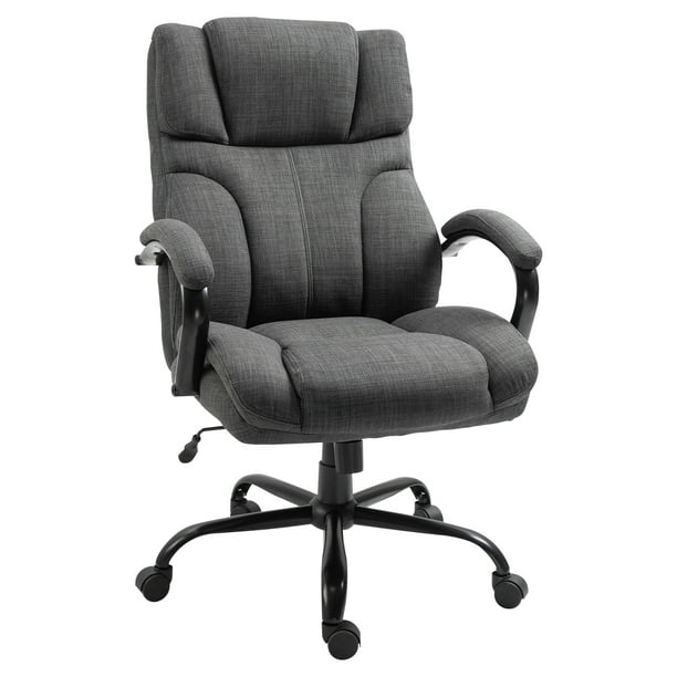 Vinsetto Ergonomic Big and Tall Fabric Office Chair with ...