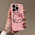 thumbnail image 4 of Sanrio Hello Kitty TPU Cases For iPhone 15 14 13 11 12 Pro Max X XS XR 7 8 Plus Cartoon Cute Soft Shockproof Cover Y2K, 4 of 7