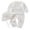 Z-12White, variant on Ruyang Baby 2 Piece Outfits Cotton Linen Button-down Long Sleeve Bodysuits and Hat Summer Toddlers Casual Crawling Clothes