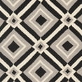 thumbnail image 4 of SAFAVIEH Four Seasons Nicole Geometric Runner Rug, Black/Grey, 2'3" x 6', 4 of 5