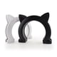thumbnail image 3 of Puerta interior para gatos Puerta para gatos Instrucciones fáciles de seguir Túnel de puerta de pasillo para gatos para gato 1 pieza negro, 3 of 5