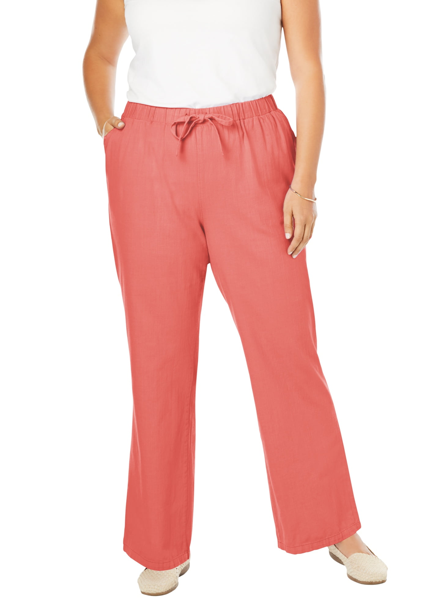 Woman Within Woman Within Women's Plus Size Tall PullOn Elastic