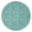 Horse Mini Run, variant on 60 Inch Round Flannel Blanket for Adults & Kids, Soft, Cozy, Lightweight, Home, Travel, Indoor & Outdoor,Horse Mini Run Light Teal Pattern