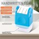 thumbnail image 2 of 2PCS Dashed Handwriting Lines Roller Stamp, Self-Inking Practice Line Roller Stamp with 3 Refills,Bl, 2 of 5
