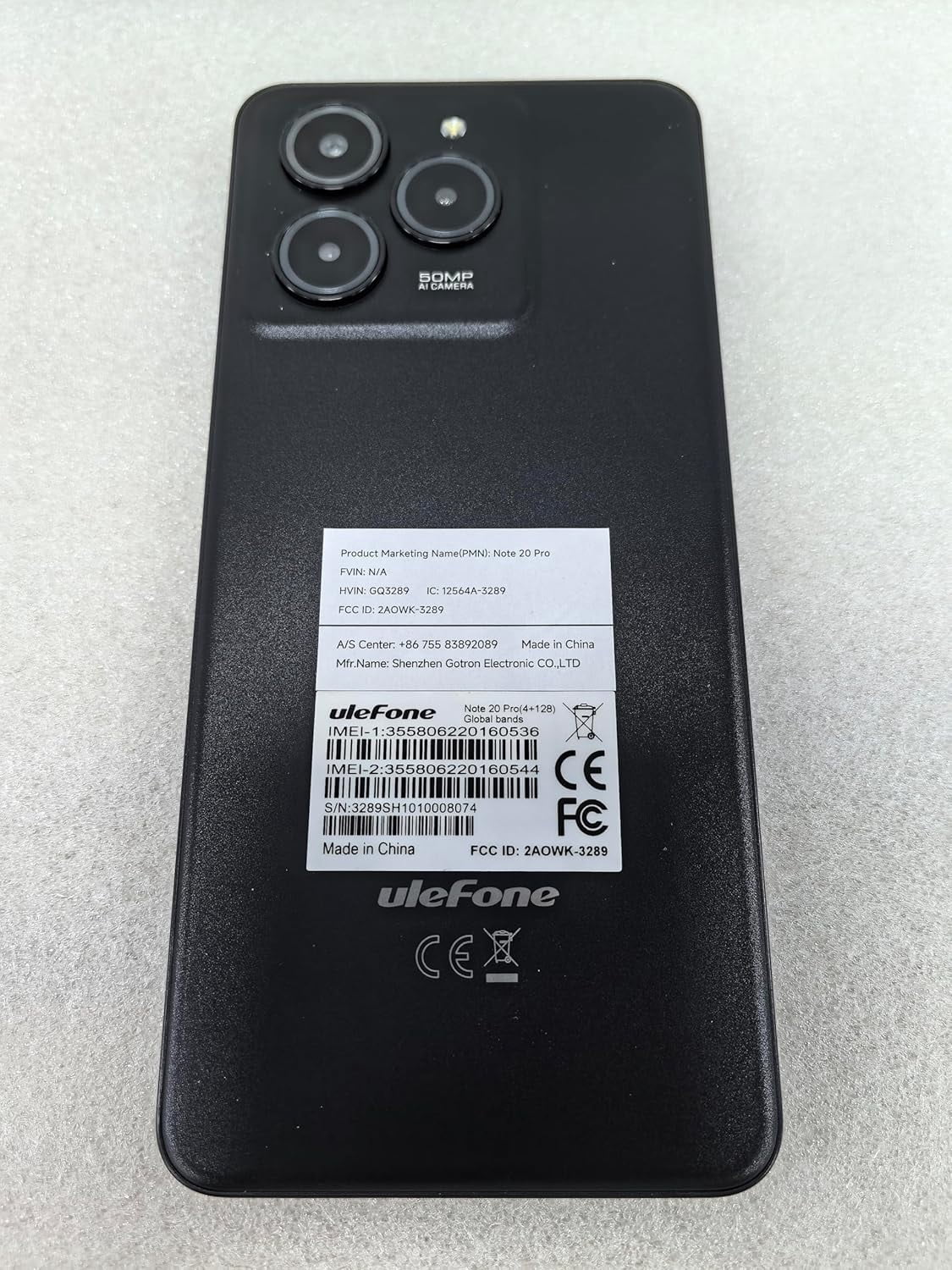 Ulefone Note 20 Pro Phone Unlocked, 8GB 128GB, 8-Core, 6.75" 90Hz Display, Android 14, 50MP AI Camera, 6000mAh Battery, Dual 4G LTE