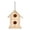 B, variant on Tizuqe Wooden Bird Houses Bluebirds Home Small Bird House for Outside Garden Unfinished Bird Houses to Paint for Bird Watching