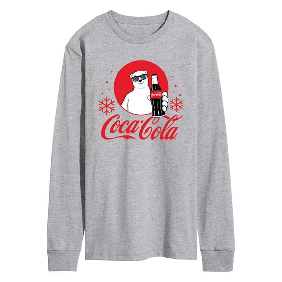 Coca-Cola - Polar Bear Circle - Men's Long Sleeve Graphic T-shirt