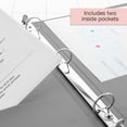 thumbnail image 4 of BAZIC 1/2" Grey 3-Ring View Binder w/ 2-Pockets [4101], 4 of 6