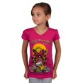 thumbnail image 1 of Ed Hardy - Diamond Rose Koi Fish Collage Girls Juvy T-Shirt, 1 of 1