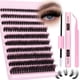 thumbnail image 1 of Kit de extensión de pestañas Zanlufly Volume 20 mm Mink Lashes, 1 of 7