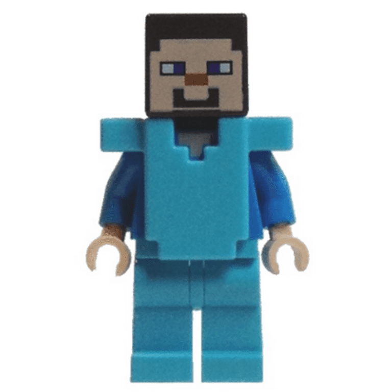 LEGO Minecraft Steve - Medium Azure Armor -