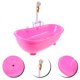 thumbnail image 5 of EeaseMX Bañera eléctrica con rociador de agua, piscina, sin batería, para muñecas (rosa), 5 of 8