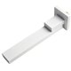 thumbnail image 1 of KDJ Stainless Steel Wall Mounted Bathtub Faucet with Foldable Nozzle, 180 Degree Rotation Swivel Bath Spout, Concealed Shower Design for Modern Bathroom, White, 1 of 10