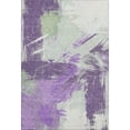 thumbnail image 2 of Addison Rugs Mayfield Premium Machine Washable Transitional Modern Purple Rectangle Rug, 2'6" x 3'10", 2 of 7