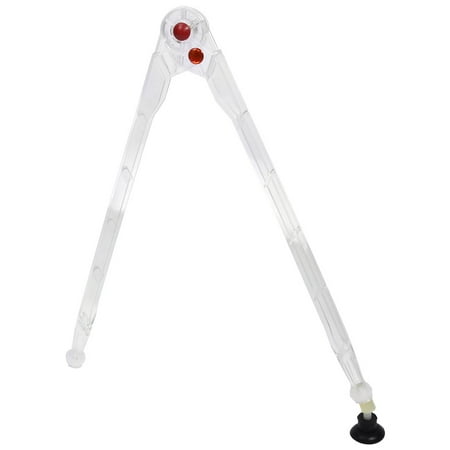 Staedtler Plastic Compass Unique Bargains Math Art Teaching Clear Plastic Circle Drawing Painting Chalk Compasses Dividers ()