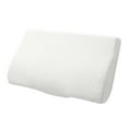 thumbnail image 1 of Almohada de espuma viscoelástica para el cuello, ergonómica con funda extraíble, almohada cervical para viajar a casa, 1 of 9