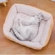 thumbnail image 5 of Bed for Dog Cat Pet Soft Square Plush Kennel Animals Accessories Dogs Basket Sofa Bed Larger Medium Puppy Pet Products Mattress ShopWise Round, 5 of 8