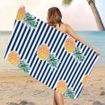 thumbnail image 4 of Beach Towel Oversized Striped Pool Towel Adult Men And Women Swimming Travel Towel, 4 of 6