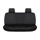 thumbnail image 3 of Fundas de asiento de coche de cuero sintético, lavables, clásicas, impermeables. Negro 1 pieza, 3 of 5