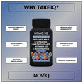 thumbnail image 4 of NOVIQ - 11-in-1 Methylated B-Complex Supplement: 680mcg L-Methylfolate(5-MTHF) Thiamine(B1) Riboflavin(B2) Pyridoxal(B6) Methylcobalamin(B12) - Vitamin D3 + Nootropics, 4 of 7
